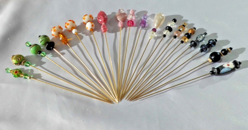 Decorative hat pins long - decorative,