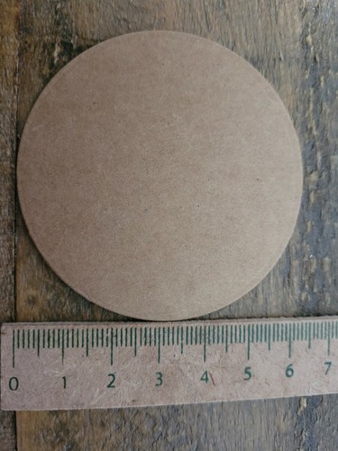 Kraft card circles - 30, x
