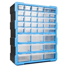 DIY Storage Organiser Unit Small Parts Craft Box Stationary Cabinet Drawers