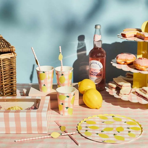 Lemon party tableware - lemon,