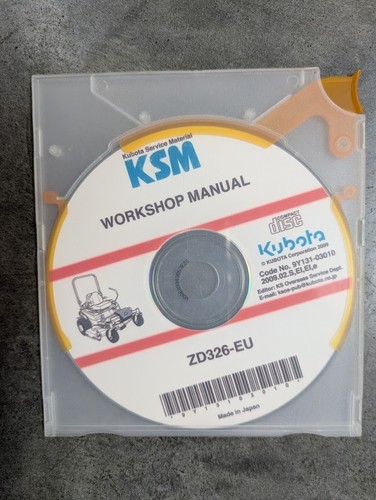 Kubota workshop manual for - workshop,
