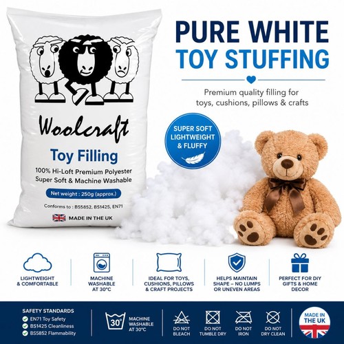 Premium woolcraft hollow fibre - premium,