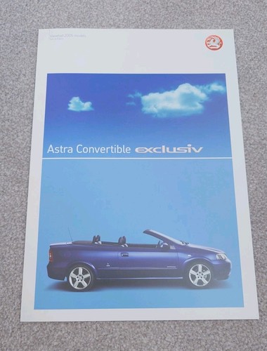 Vauxhall astra convertible - vauxhall,