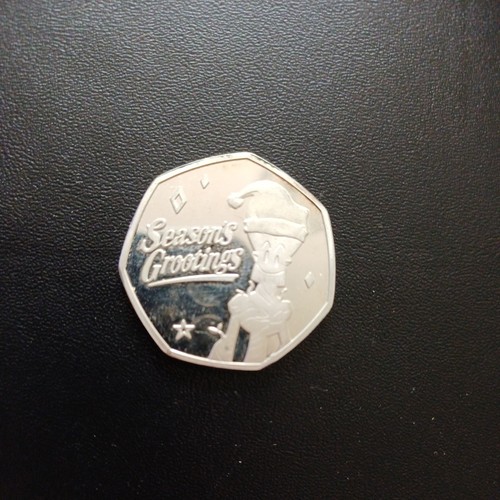 Mixed christmas 50p silver - christmas,