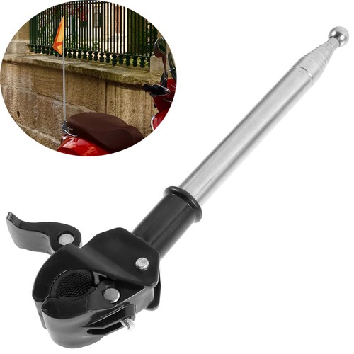 Adjustable car flag pole - adjustable,