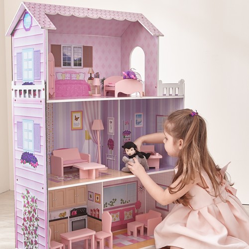 Wooden dolls house - wooden, giant