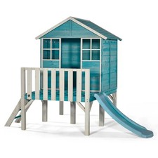 Spacious Wooden Boat Playhouse