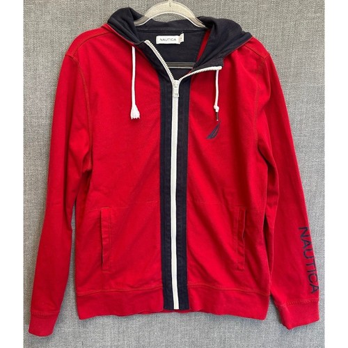 Nautica mens full zip hoodie - zip,