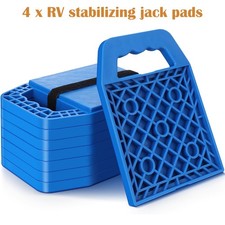 4 x Caravan Jack Pads Stacking