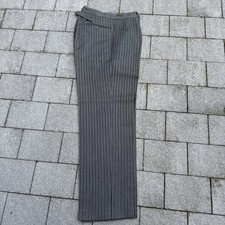 Vintage Moss Bros Morning Trousers Wedding Formal Masonic Label Size 34 IL 30