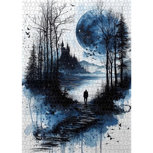 1000 piece puzzle - piece, nature