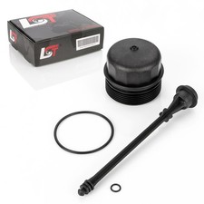 Oil filter cover housing cap