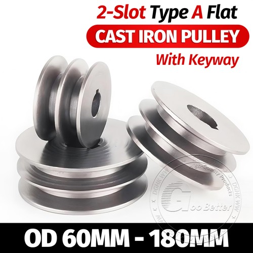 Cast iron drive pulley double - drive,