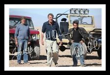 Top Gear - Richard Hammond & Jeremy Clarkson & James May Signed & Framed Photo