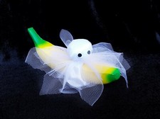 Ghost ring. Halloween gag gift for men. Willy warmer 10cm,