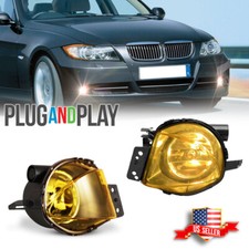 2X Yellow Fog Lights Bumper
