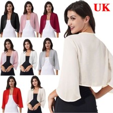 UK Women's Chiffon Shrug