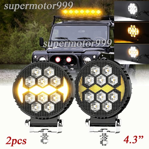 Pair 3inch led work lights - 4.3inch,