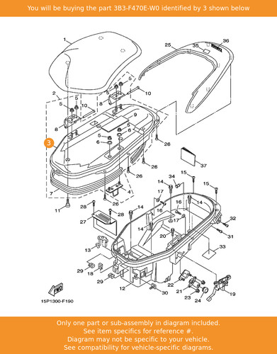 Yamaha bottom plate comp - bottom,