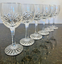 Crystal Wine Glasses Cut