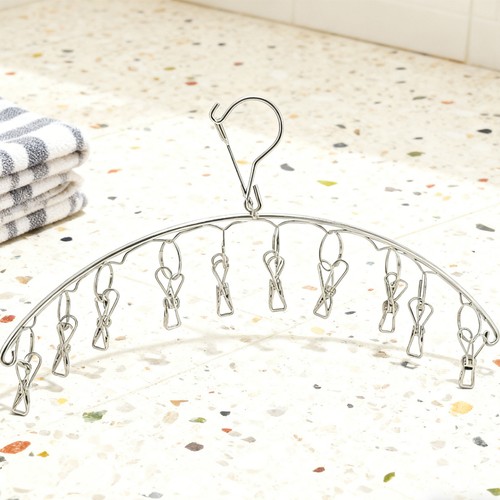 Stainless steel sock hanger - sock, 10