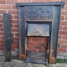 Original Art Nouveau Cast Iron