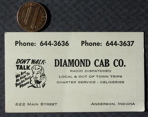 Anderson indiana diamond cab - indiana,
