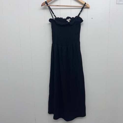 Smocked bodice midi dress - h&m,
