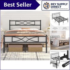 Elegant 4ft6 Double Bed Frame