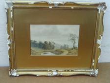 Antique Watercolour Painting