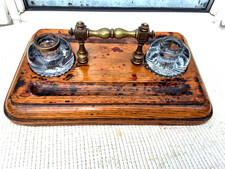 ANTIQUE VICTORIAN OAK DESK