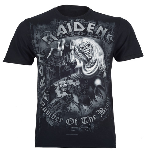 Official iron maiden shirt - iron,