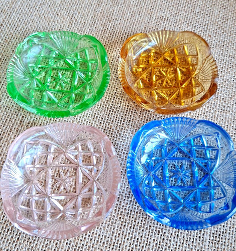 Set vintage coloured - set, of
