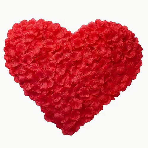 250pcs artificial red rose - 250pcs,