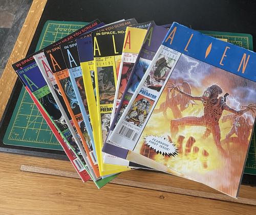 Aliens comic magazine - uk,
