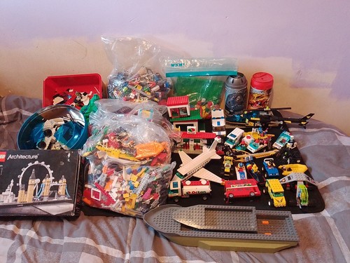 Large mixed lego with some - mixed, lego.