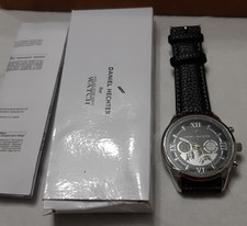 Men's Daniel Hechter PARIS Atlas For Men Wrist Watch Black in box