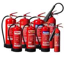 2KG CO2 FIRE EXTINGUISHER,  1 2 4 6KG POWDER , 9 LITRE WATER & 6 LITRE FOAM