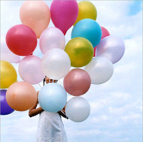 Metallic pearl balloons - metallic,