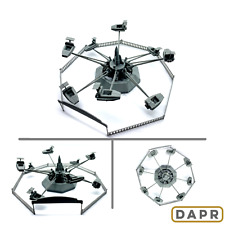 DAPR-N Gauge Model Railway Scenery Kit -Motorised Fairground Jets Ride Version 2