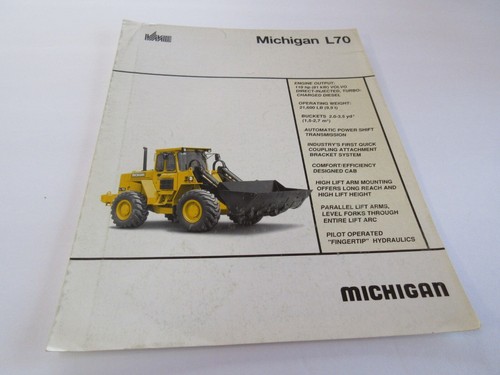Michigan l70 wheel loader - michigan,