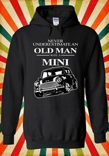 Old Man With A Mini Cooper