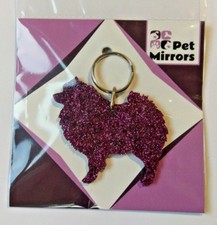 Glitter acrylic Keeshond Style