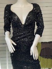 Boohoo Boutique Black Sequine