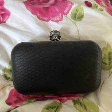 butler and wilson skull Clutch Box Bag .
