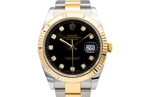 Rolex datejust 41mm steel - 41mm, &
