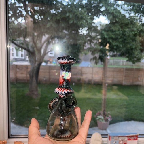 Heady glass recycler - glass, custom