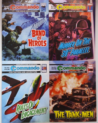 Commando comic 5991 5992 - commando,