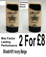 Max factor Lasting Performance Shade 101 Ivory Beige
