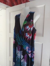 Beautiful womens STAR JULIEN MACDONALD Maxi Dress Size 14 Vg  condition